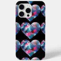 Multi Coloured Heart Paint on Wood