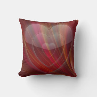 Multi-Coloured Heart Valentine Pillow