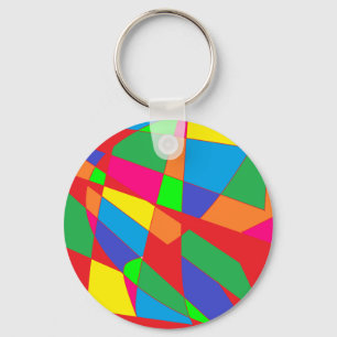Multi coloured key chain great gift for a friend