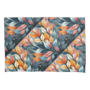 Multi-coloured Leaves  Thunder_Cove  Pillowcase