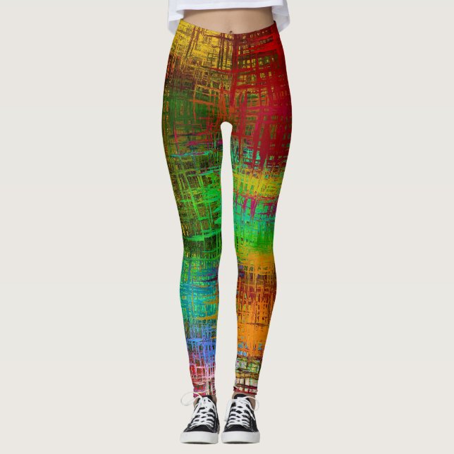 Multi-coloured  leggings (Front)