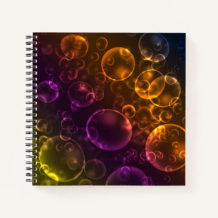 Multi-coloured lenses , bokeh notebook