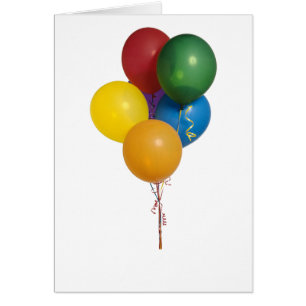 Multi Coloured Party Balloons