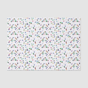 Multi Coloured Polka Dots Tissue Paper