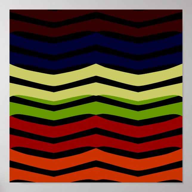 Multi Coloured Poster (Front)
