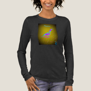 Multi-coloured quail Thunder_Cove Tri-Blend Shirt