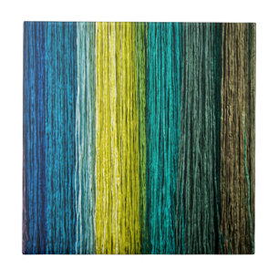 Multi Coloured Rope Design Tile