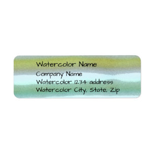 Multi-coloured stripes, film grain, watercolor