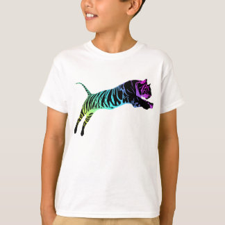 Multi-Coloured Tiger T-Shirt