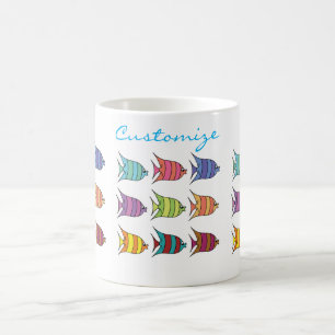 Multi-coloured Tropical Fish Thunder_Cove Coffee Mug