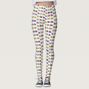 Multi-coloured Tropical Fish Thunder_Cove Leggings