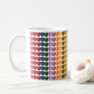 Multi-coloured tulips for Spring Coffee Mug