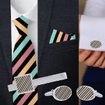 Multi Colourful Striped   Tie<br><div class="desc">Multi Colourful Striped neck tie.</div>
