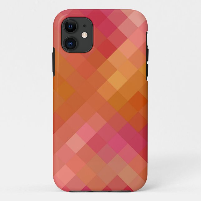 Multi Colours Diamond Seamless Pattern 2 Case-Mate iPhone Case (Back)