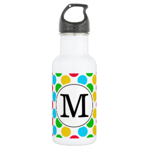 Multi Dot Custom Monogrammed Golf Beverage 532 Ml Water Bottle