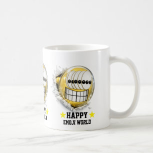 Multi Emoji Classic White Mug Funny 3D Character