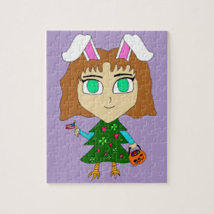 Multi Holiday Chibi Jigsaw Puzzle