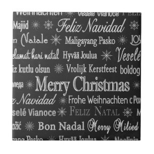 Multi-language Merry Christmas Thunder_Cove Tile
