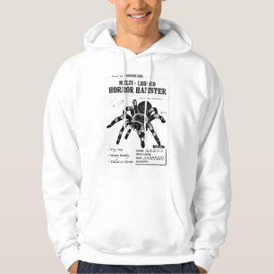 Multi-Legged Horror Hamster Funny Tarantula graphi Hoodie