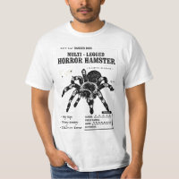 Multi-Legged Horror Hamster Funny Tarantula graphi