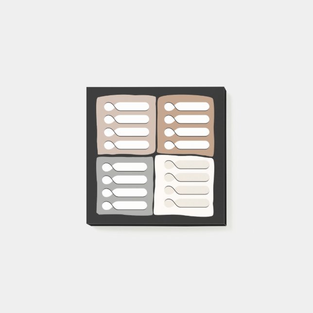 Multi-List Reminder Post-it Notes (Front)