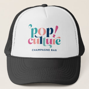 Multi Logo Trucker Hat