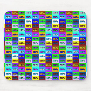 multi mini mips logo mousepad