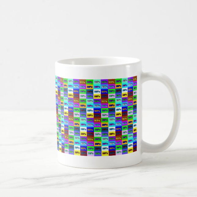 multi mini mips logo mug (Right)