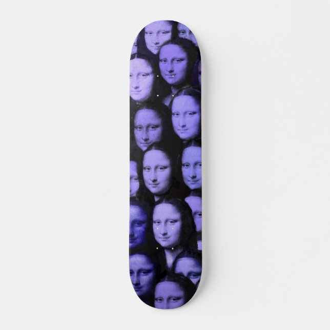 Multi-Mona in Blue Skateboard (Front)
