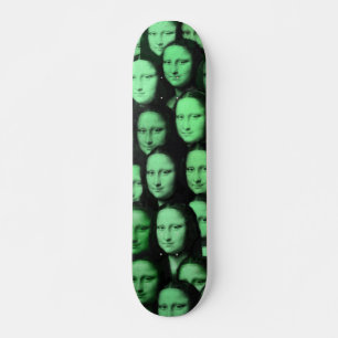 Multi-Mona in Green Skateboard