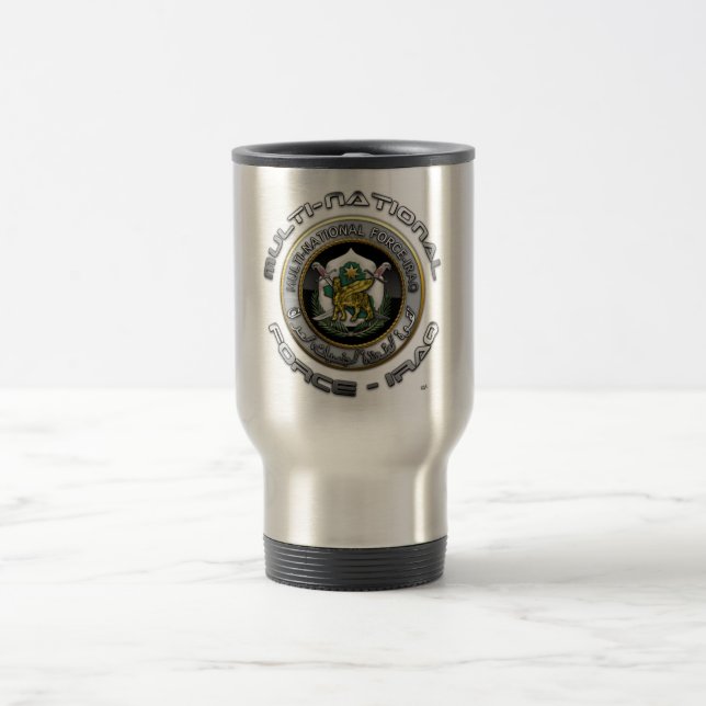 Multi-National Force – Iraq Travel Mug (Center)