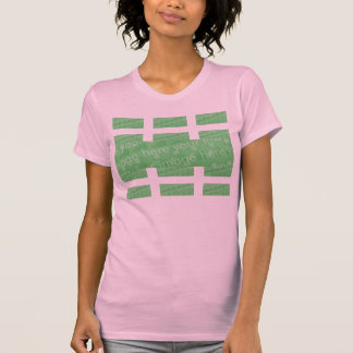 Multi-panel Design Effect T-Shirt