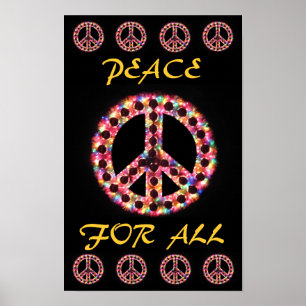 multi peace for all poster