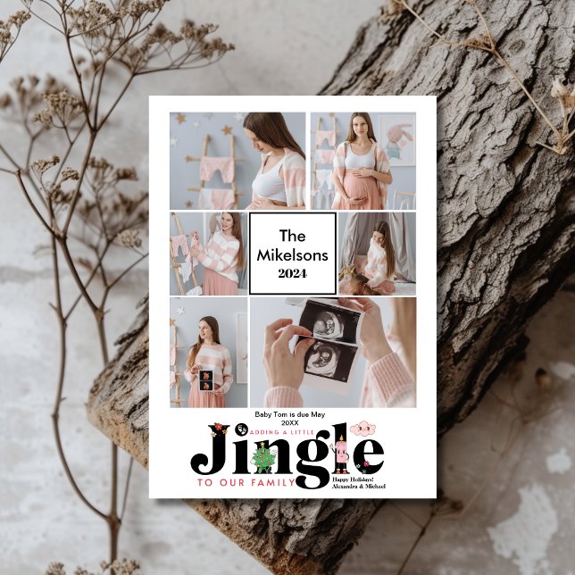 Multi Photo Baby Pregnancy Announcement (Creator Uploaded)