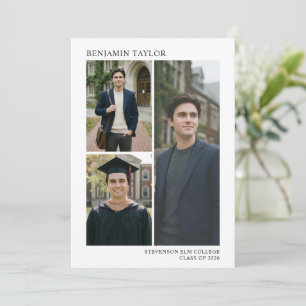 Multi Photo Collage Graduate Class of 2026 Announcement