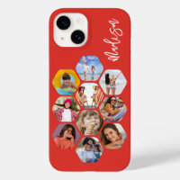 Multi Photo Collage Simple Modern Personalised