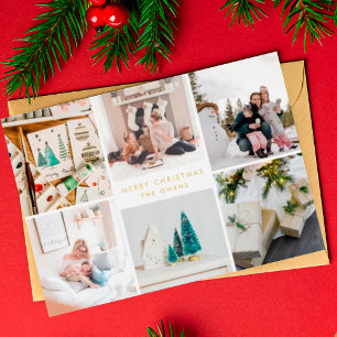 Multi Photo Customisable Merry Christmas