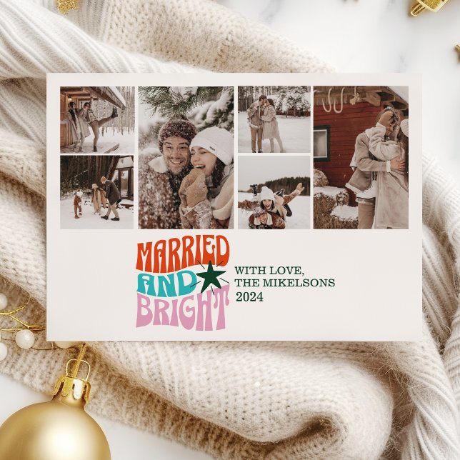 Multi Photo Married and Bright Newlywed Holiday  (Creator Uploaded)