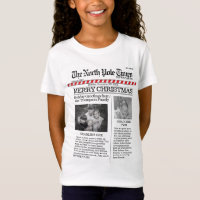 Multi Photo North Pole News Christmas Cute Merry