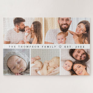 MULTI Photos Gallery Family Collage Personalized Jigsaw Puzzle