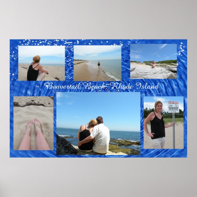 Multi Picture Personalised Poster (Front)