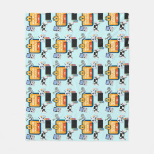 Multi Platform Video Game Fleece Blanket