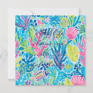 Multi purpose flat card in stylish graphic