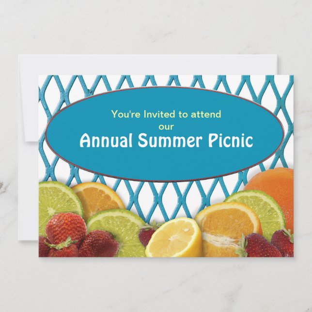 MULTI-PURPOSE INVITATION -PICNICS/FOOD PARTIES ETC (Front)
