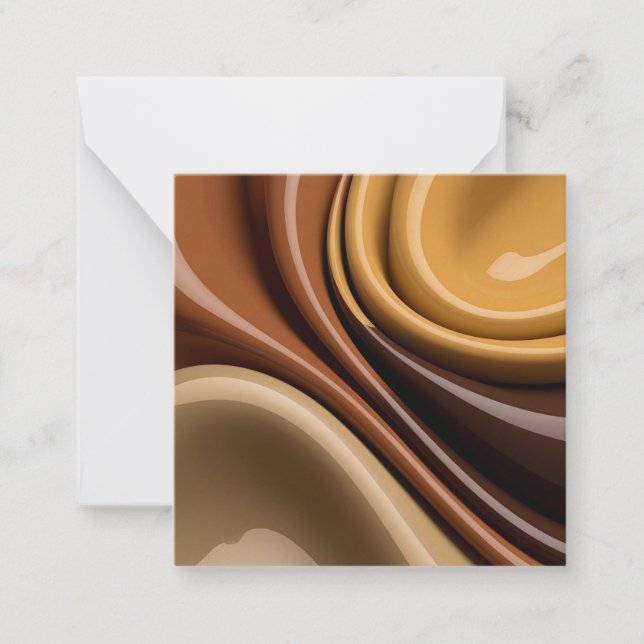 Multi purpose note card in stylish graphic (Front)
