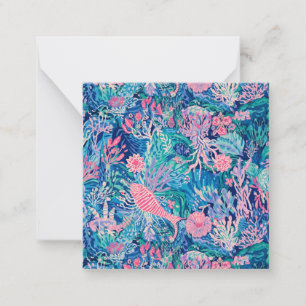 Multi purpose note card in stylish graphic