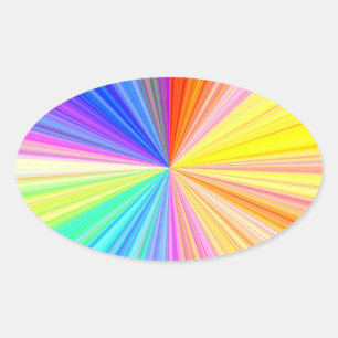 Multi Purpose Write-on n Decorative Paper Craft Oval Sticker