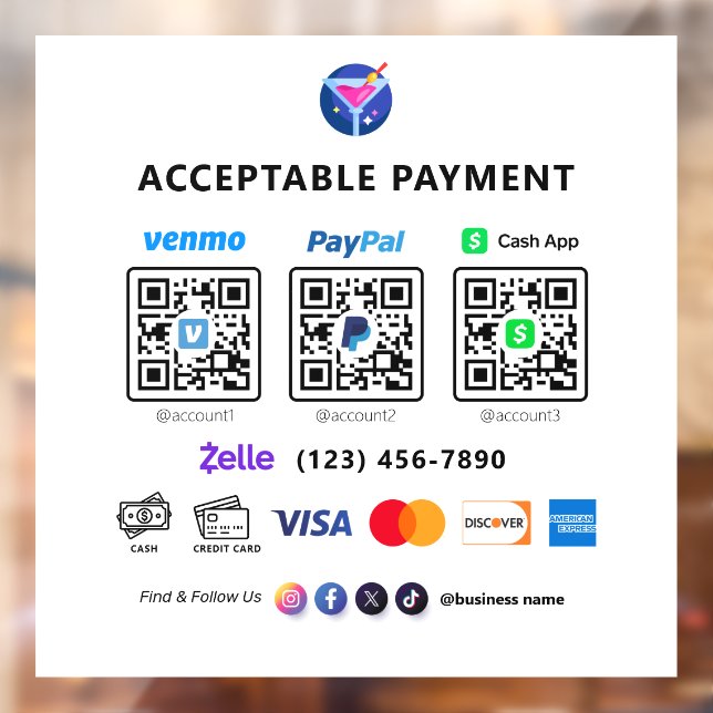 Multi QR Code Payment | White Scan to Pay  Pedesta (Sheet 2)