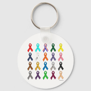 Multi-Ribbon Key Ring