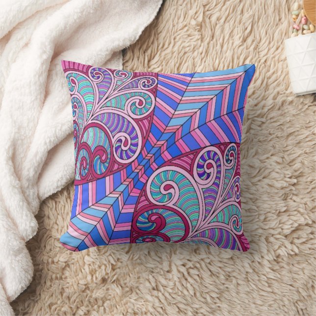 Multi Stripes Cushion (Blanket)